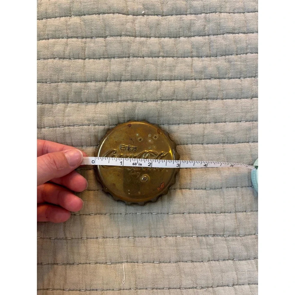 Coca-Cola Bottle Cap Paper Weight Vintage‎ Style Bar Decor Collectible